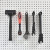 2-inch Metal Peg Board Shelving Hooks | 50-Piece Pack| www.breval.co.in
