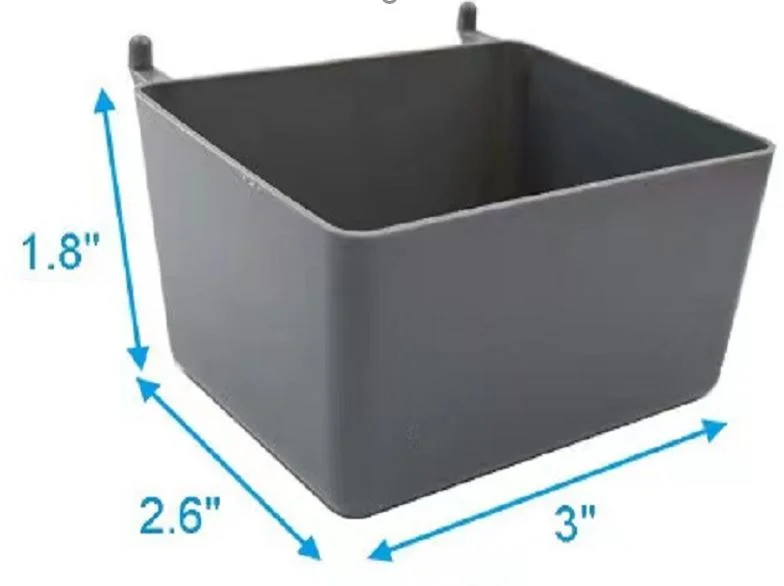 Bin pegboard