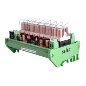 Selec Make Relay Modules – 8 Channel 1 Change Over, Communication based [ERLYMD-2-1-S8-1CO-24V]