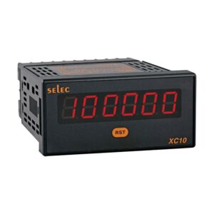 Selec Make LED counter, 90 to 270V AC / DC [XC10D]