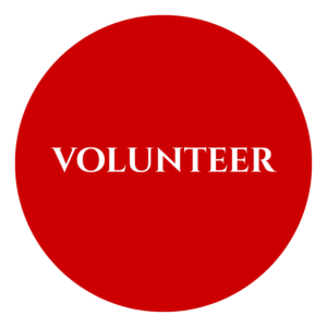  Volunteer 58mm Badge with - 5nos