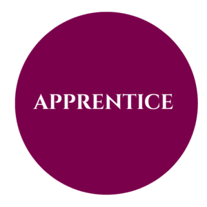 Apprentice 58mm Badge