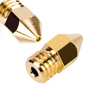 MK8 brass nozzle compatible with Ender Creality and Wanhao extruders for FDM 3D printers