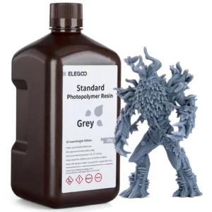 Elegoo Standard Resin 2 Kg for resin 3D printers and high-detail printing