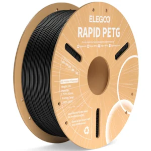 Elegoo Rapid PETG 1.75 mm filament spool for high-speed and rigid FDM 3D printing