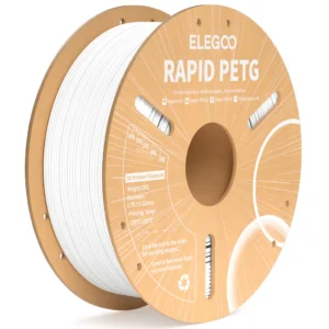 Elegoo Rapid PETG 1.75 mm filament spool for high-speed and rigid FDM 3D printing