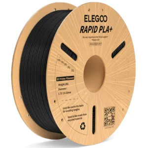 Elegoo Rapid PLA Plus 1.75mm filament spool for high-speed FDM 3D printing