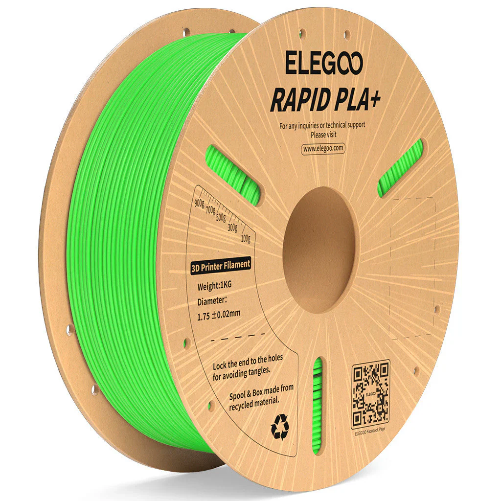 Elegoo Rapid PLA Plus Filament 1.75mm 1KG | High-Speed Tough PLA+