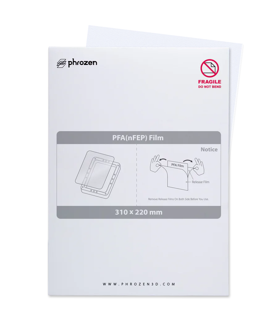Phrozen PFA (nFEP) Film | Premium Resin Vat Release Sheet for 3D Printers Phrozen PFA nFEP film replacement sheet for resin 3D printers and high-speed printing