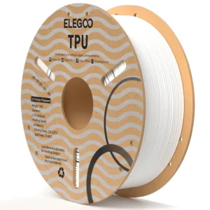 ELEGOO TPU 1.75mm filament spool for flexible and durable FDM 3D printing