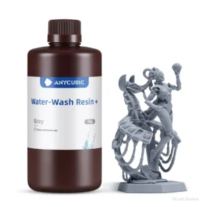 Anycubic Water-Wash Resin+ easy-clean resin for resin 3D printing