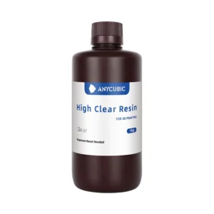 Anycubic High Clear Resin transparent 3D printing resin for high-clarity models