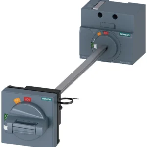 Siemens 3VA91570FK51 door-mounted rotary operator with 8UC front drive for 3VA1 MCCB