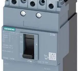 Siemens 3VA11404EE320AA0 MCCB 40A 36kA three-pole molded case circuit breaker