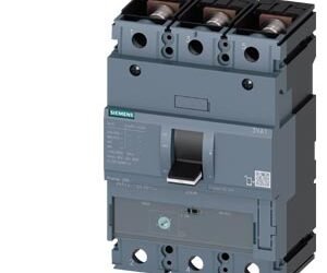 Siemens 3VA12204EE320AA0 MCCB 200A 36kA three pole molded case circuit breaker