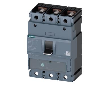 Siemens 3VA12204EE320AA0 MCCB 200A 36kA three pole molded case circuit breaker