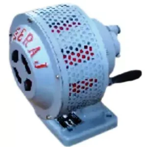 Wall mounting hand-operated siren manual emergency warning device