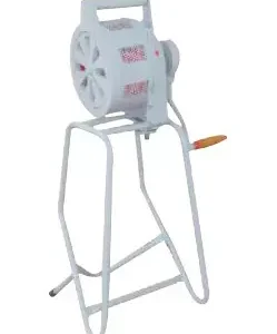 Floor mounting hand-operated siren manual emergency warning alarm