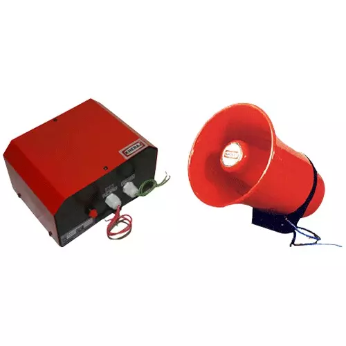 Single-Tone Electronic Siren | Industrial Audible Alarm Device Single-tone electronic siren industrial audible alarm for factory safety systems