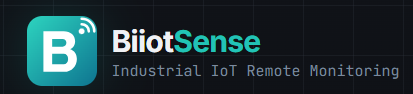 BiiotSense industrial IoT remote monitoring platform
